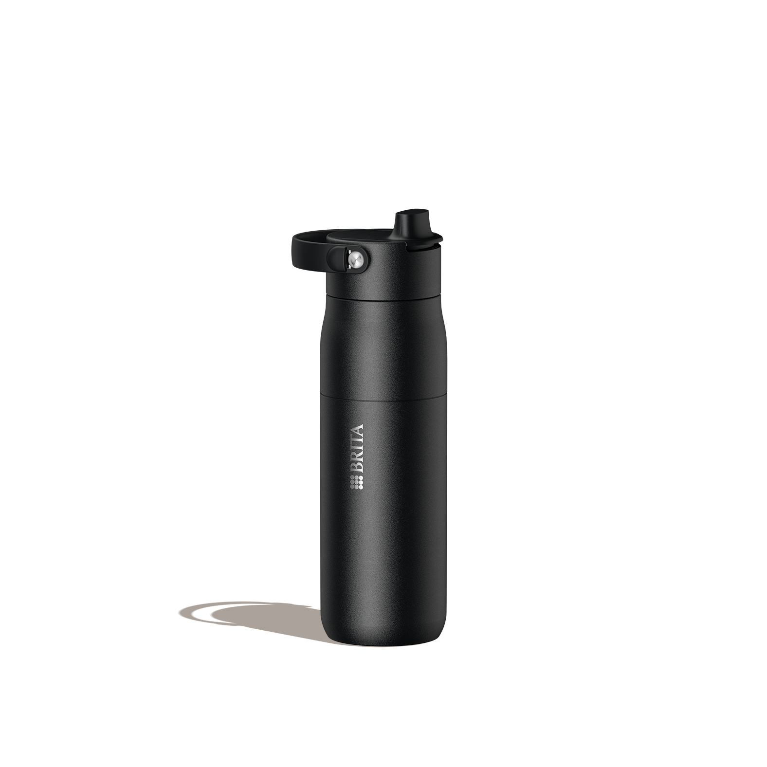 BRITA LARQ Essential Bottle in black, 680 ml.