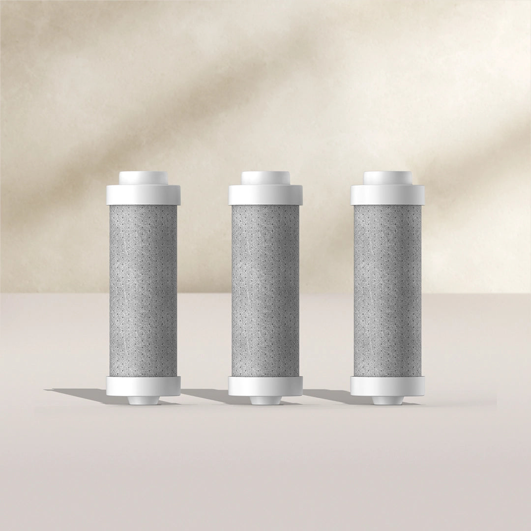 BRITA LARQ Filter Pack on beige background