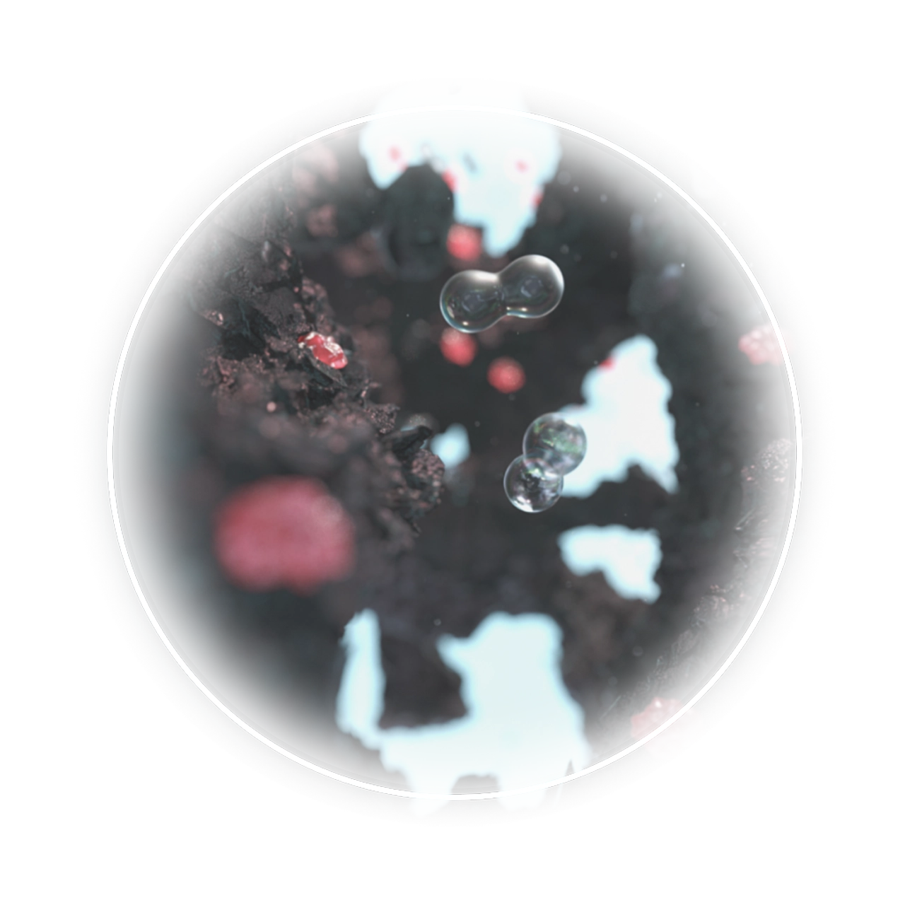 Illustration of BRITA P 3000 activated carbon filtration media